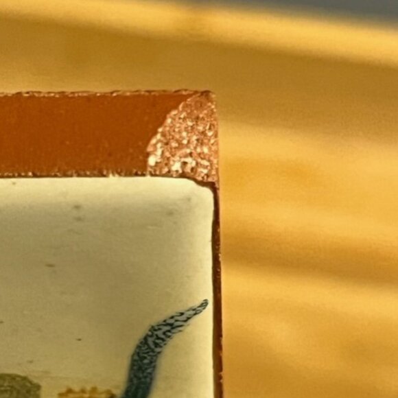 Vtg 1985 artist signed ceramic art tile abstract fish Luis Soares Portugal *READ - Picture 6 of 10